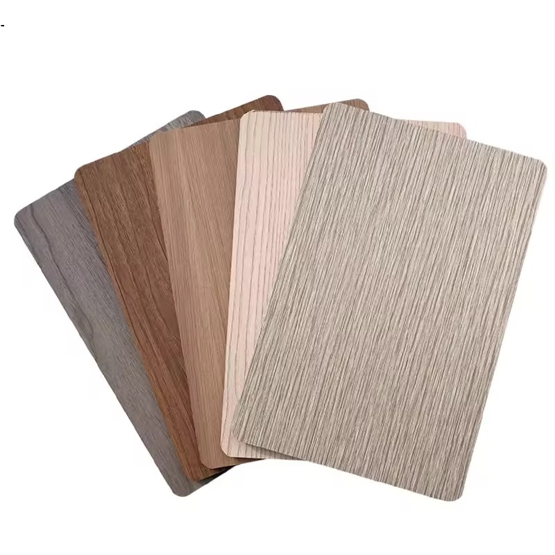 Panneau mural anti-collision à texture de bois